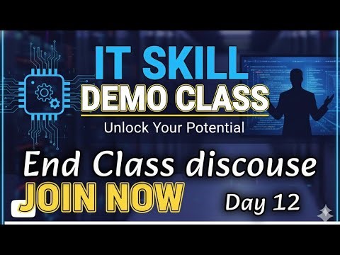 IT Skill Class end || Class Discoes || IT Skill Class Day 12 | Mero Computer