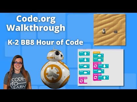 Walkthrough: Code.org BB8 Hour of Code for K-2