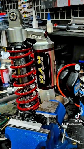 KYB Rear Shock Rebuild. Shop located at 354 A. Mabini st Caloocan city or Waze D Thor Motorshop. #DThorMotorshop #kybrearshock #rearshockrebuild | D'Thor - Motorshop