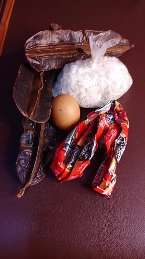 Exploring Unique Food Items on a Dark Surface