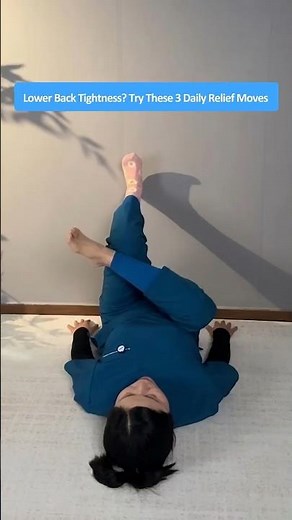 3 Simple Home Exercises to Reduce Sciatic Nerve Pressure and Lower Back Tightness