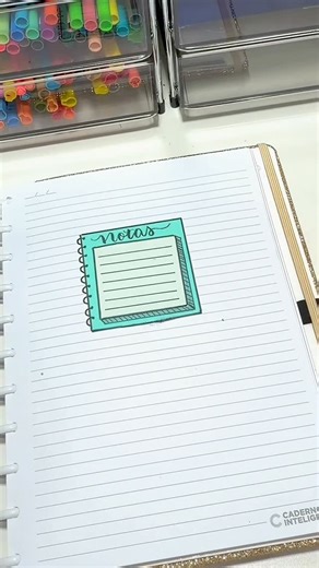 Dani / Creator de papelaria e estudos on Instagram: "Começamos mais uma temporada de ideias de bloco de notas para organizar o caderno. Gostou então não esquece de salvar. : #ideias #blocodenotas #caderno #voltaasaulas2026📚🚍✂️✏️📒 #cadernoorganizado"