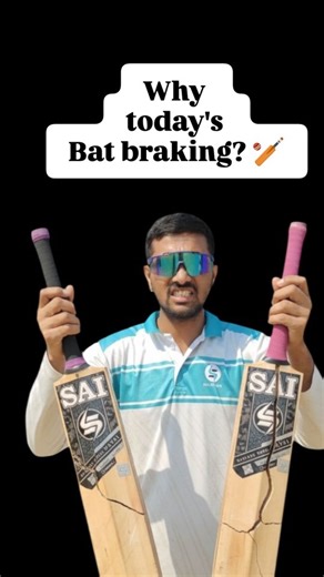 Sai sports cricket bat 🏏 on Instagram: "Why are today's bats breaking ? Bats breaking? The problem isn’t your power… it’s the wrong bat tennis cricket bat breaking why bats break strong tennis bat cricket bat durability Sai Sports bats premium quality bat heavy tennis bat lightweight tennis bat bat pressing quality #SaiSports #TennisCricket #CricketBats BatBreaking BatStrength DurableBats PowerHitting BatTesting CricketReels PuneCricket MadeInIndia CricketLife TennisBallCricket"