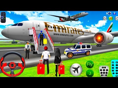 Today I Use Plane ✈️ For Traveling - 3D Driving Class 2026 - Best Android iOS car Gameplay