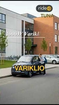 RIDE-E TUNA elektrinis mikroautomobilis