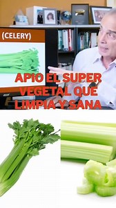1.5M views · 58K reactions | El jugo de apio: tu aliado contra el estrés y la inflamación - Frank Suárez #apio #facebookviral #reelsviralシ #mentalhealth #homecooking | Salud y bienestar con Frank | Facebook