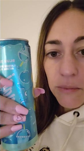 alani blue slush 💙 #nailinspo #energydrink