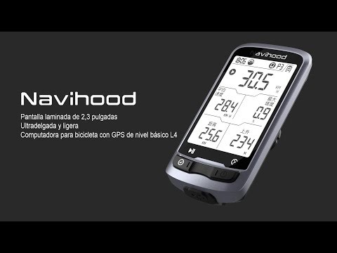 Navihood L4 | Computador inteligente para bicicleta Navihood L4 con GPS