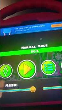 My son is so good at geometry dash