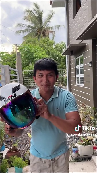 Motoman Half Face Helmet with Rainbow Visor Review