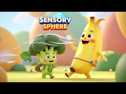 Baby Sensory Visual Stimulation Video – High Contrast Shapes & Gentle Melody