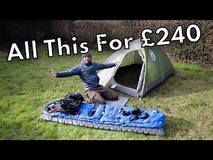All New Camping & Bushcraft Kit for Under £240 | Everything needed for your first CAMPING ADVENTURE.