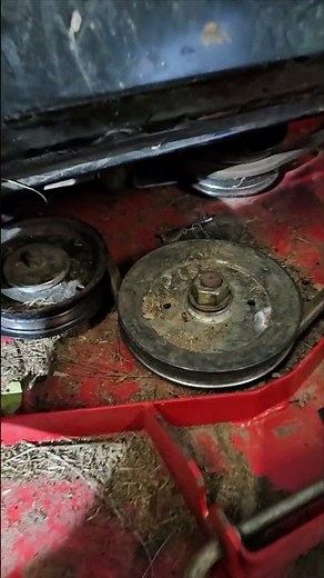 Zero Turn mower cutting belt change #lawnmower #mechanic