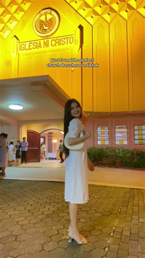 Stunning White Church Dress Discovery on TikTok
