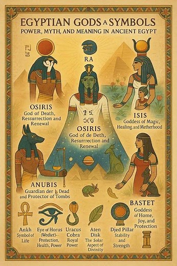 Egyptian Gods and Symbols | Power, Myth & Meaning in Ancient Egypt #civicseducation