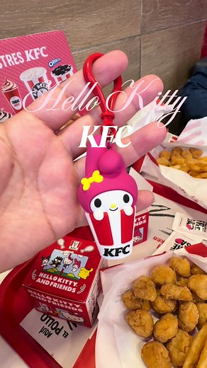 Hello Kitty x KFC: llaveros Sanrio en combo infantil