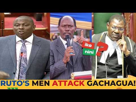 Chaos in Parliament: Wetangula, Kabogo, and Ichung'wa Unite Against Gachagua | Kabogo Loses It!