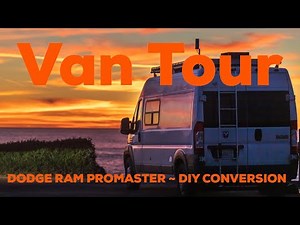 VAN TOUR/DIY Dodge Ram Promaster Conversion