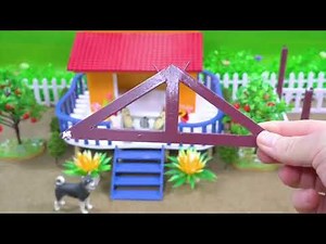 diy making buildings and water reservoir tower