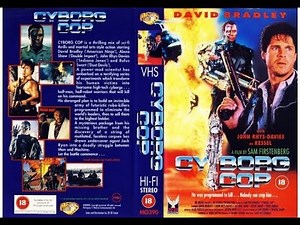 Original VHS Opening: Cyborg Cop (1993 UK Rental Tape)