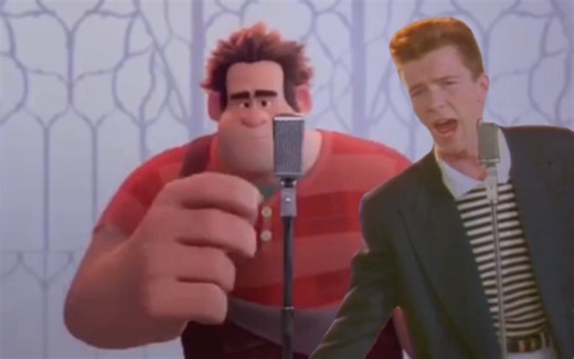 【无敌破坏王2彩蛋】Never Gonna Give You Up-拉尔夫