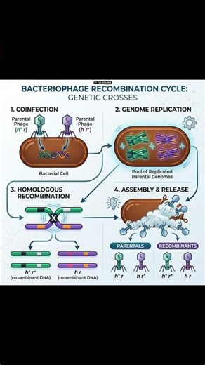 Ever wonder how viruses "mix and match" their genes to evolve? 🧬🦠 Dive into the fascinating world of