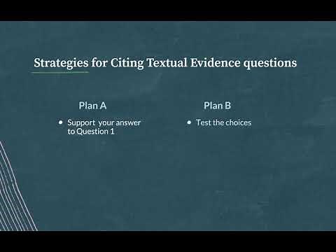Explicit meaning and citing textual evidence | Science passage | Reading test | SAT | Khan Academy