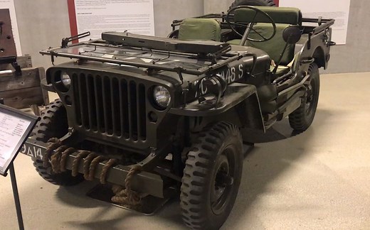 从实用车辆到文化标志，博物馆实拍二战美制威利斯吉普车（Willys Jeep）