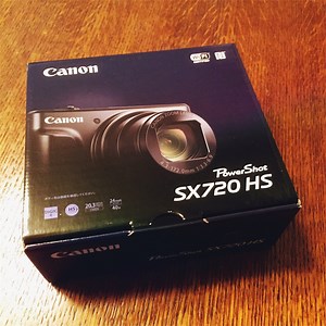 Canonのデジカメ PowerShot SX720 HS を買ったのでレビューしてみる