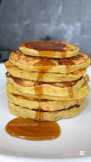 Fluffy plantain pancakes 🥞 😋 | Oluchi’s kitchen
