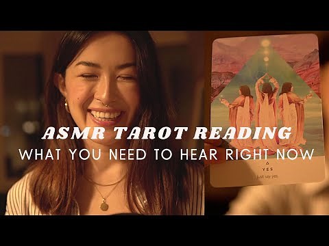 ASMR Tarot Reading | What you need to hear! (Pick a Card, Soft Spoken, Personal Attention)