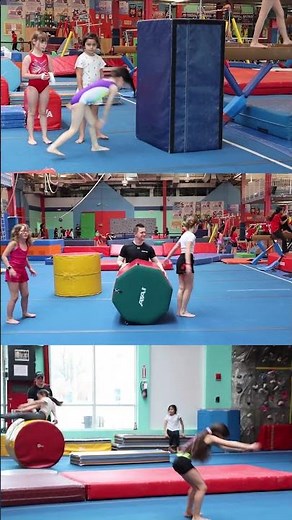 Gymnastics at Chelsea Piers Field House