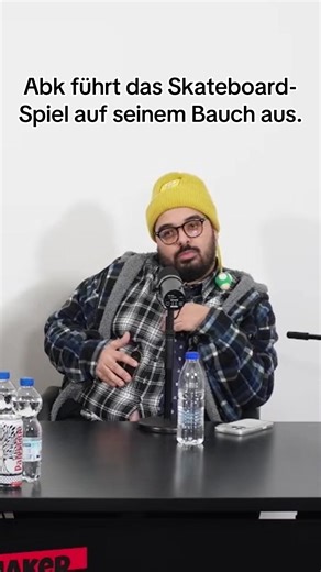 ABK's Unique Skateboard Trick on His Stomach