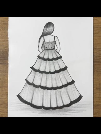 Step-by-Step Guide to Drawing a Girl in Lehenga