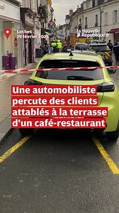 «On a vu la voiture avancer, une personne tomber, tout le monde s’est mis à courir» ➡️ https://l.lanouvellerepublique.fr/49Y | La Nouvelle République Indre-et-Loire