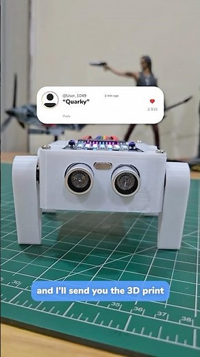 DIY Mini Robo Dog | Quarky Projects | Made in PictoBlox