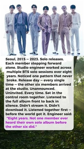 What All 7 BTS Members Did Together Every Single Time One of Them Released a Solo Project
