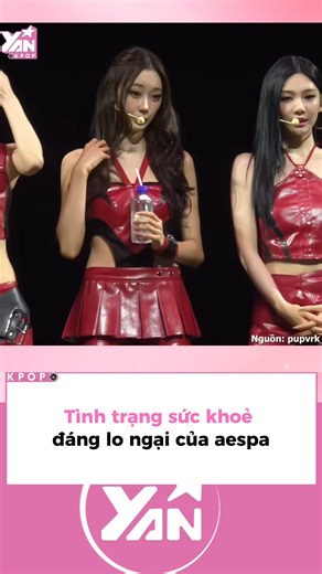 Tình trạng sức khoẻ đáng lo ngại của aespa | YAN Kpop