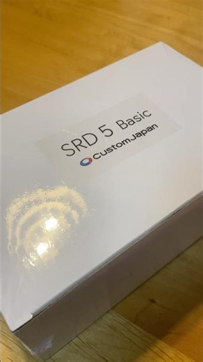 バイク用モニター customJapan SDR 5 Basic 開封してみた。 #action #customjapan