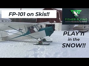 FP-101 PLAYS IN THE SNOW - ALGY YATES FINISHES A SPAR