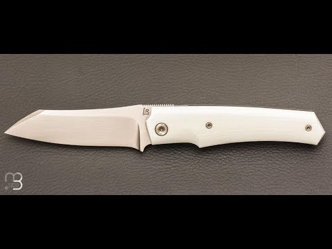 Couteau " Krypto " de Rémi Lavialle - Lame de Feu - G10 et RWL-34
