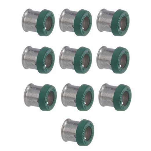 Reviews for Viega PureFlow 3/8 in. Press Stainless Steel Sleeve (10-pack) | Pg 1 - The Home Depot