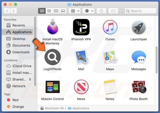LogOffNode Adware (Mac)