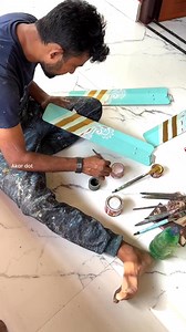 449K views · 4.4K reactions | Ceiling fan, art work❤️❤️❤️ | Akar Dot | Facebook