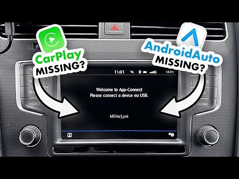 Missing CarPlay & AndroidAuto fix after activation patch MIB2