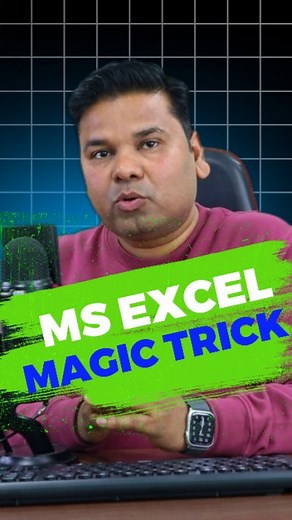 Abhimanyu Bhardwaj on Instagram: " MS Excel magic Tricks, Most Useful Microsoft Excel Tips And Tricks #reels #excel #pc #viralreels #viralvideos #viral #pcsetup #tips #msexcel #computer"
