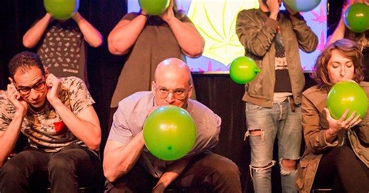 Find the only sober comic at this Philly comedy show where everyone else is high