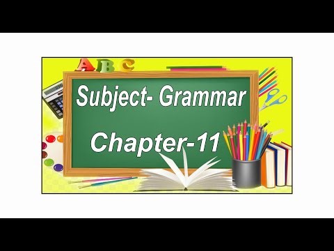 Chapter 11 Grammar1