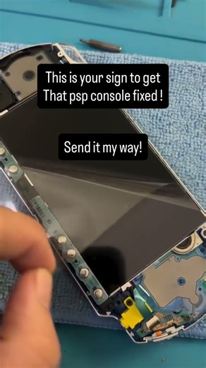 Repairing psp console #fix #repair #psp #console #playstation