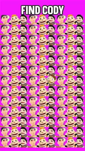 Find The SML Character Hidden and Focused | Jeffy, Junior, Cody #shorts #jeffy